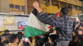احتفالات غزة احتفالات غزة